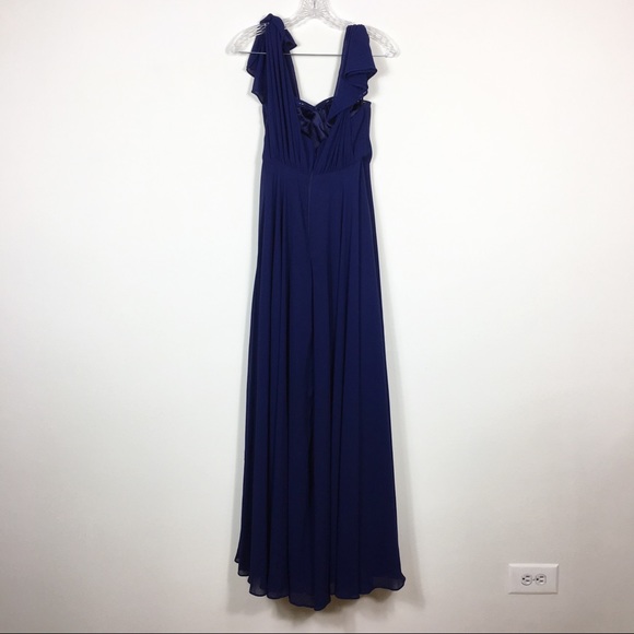 Lulus FALLING FOR YOU NAVY BLUE MAXI DRESS - Picture 6 of 8